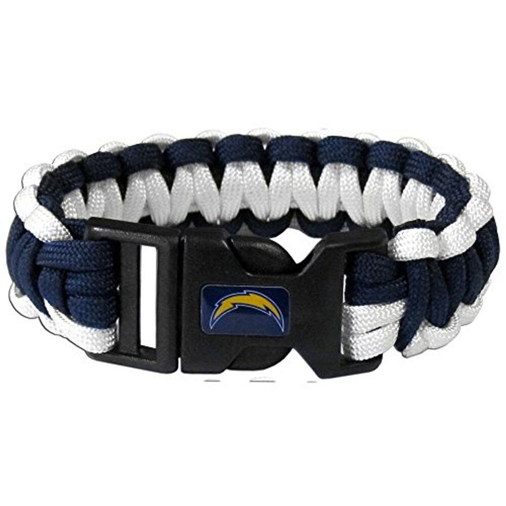 NFL Chargers Survival Bracelet Paracord 9" Los Angles Outdoor Survivor